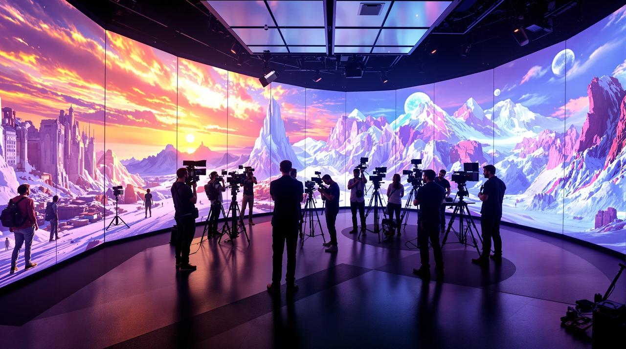 AI技术革新影视制作，虚拟拍摄成为新趋势配图